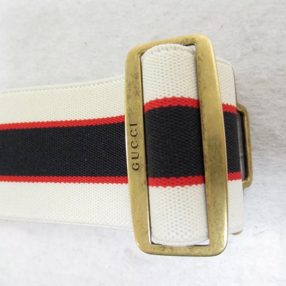 COPY - GUCCI Authentic Adjustable Rhinestone Belt | Jacquard New - Picture 2 of 3
